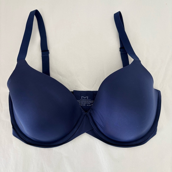 Maidenform Other - Maidenform Custom Lift T-Shirt Bra Navy 34DD EUC
